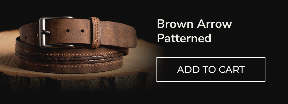 Brown Arrow Patterned