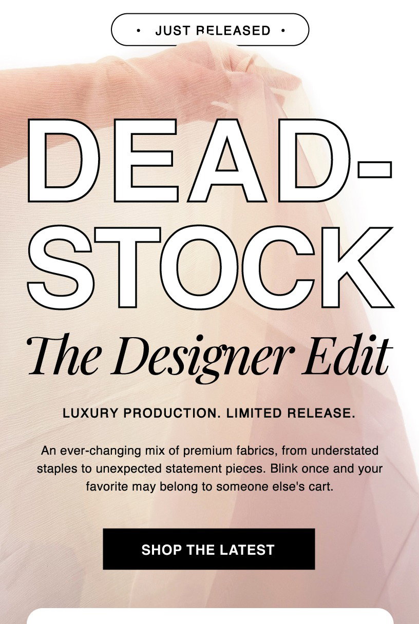 SHOP NEW ARRIVAL DEADSTOCK - YOUR ONLINE EXCLUSIVE