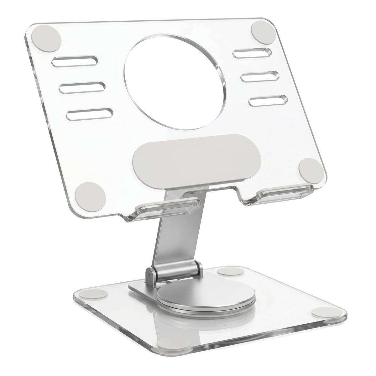 VYBZ Rotating Acrylic Tablet Stand with 360° Base
