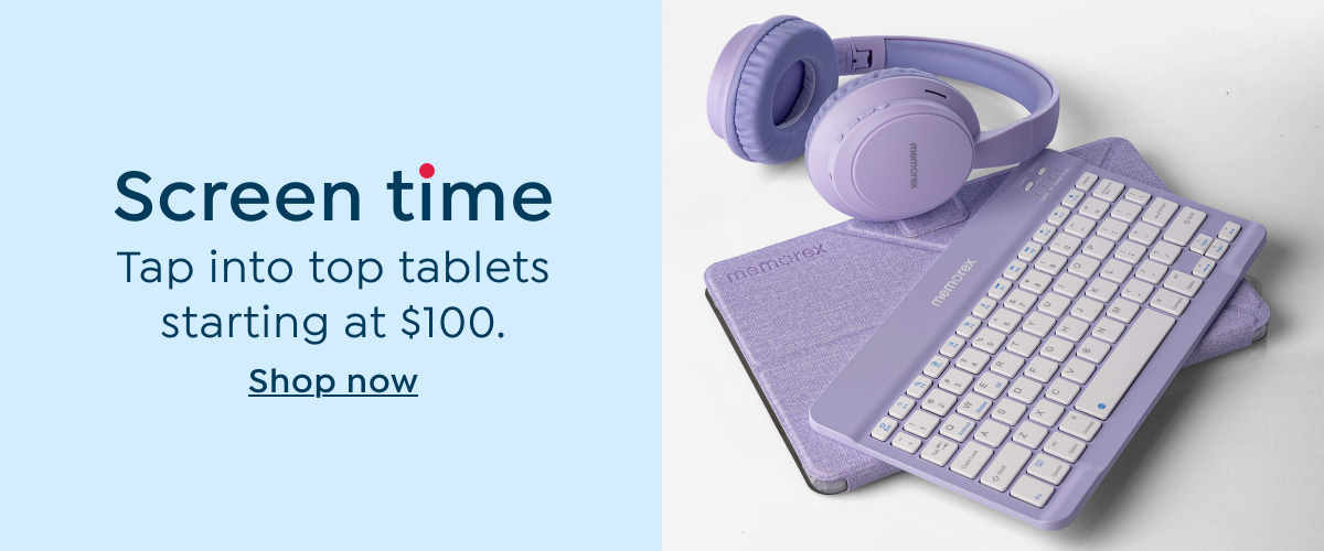 Tablets starting at $100