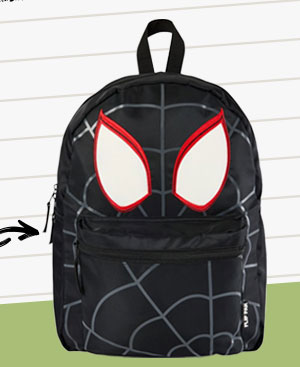Flip Pak Spider-Man: Across the Spider-Verse Miles Morales Reversible Backpack
