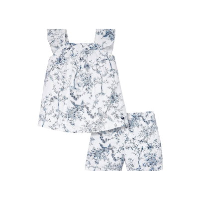 Girls Twill Short Set