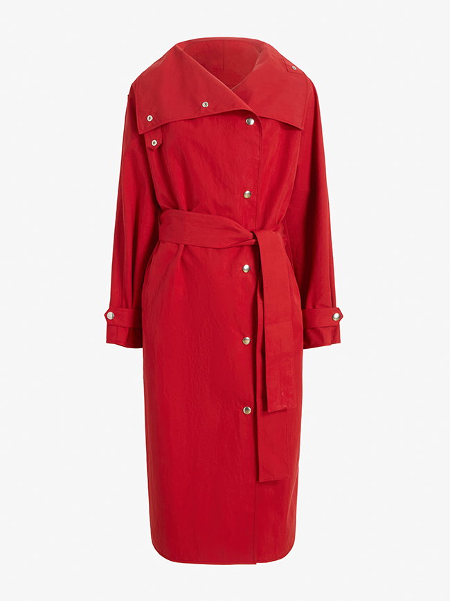Corey Trench in Washed Cotton in Brick