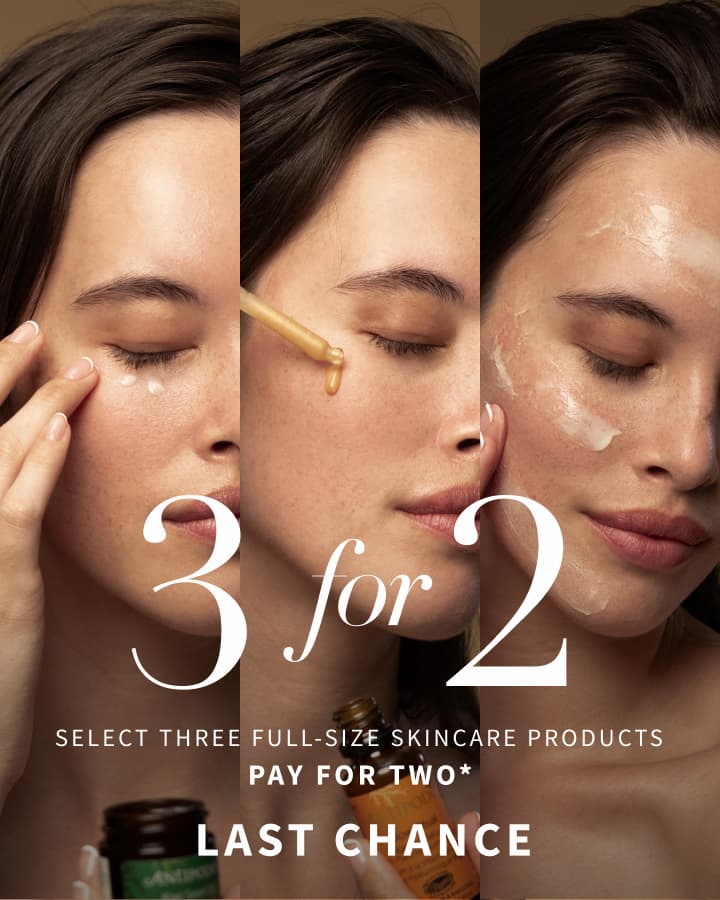Select three, pay for two.