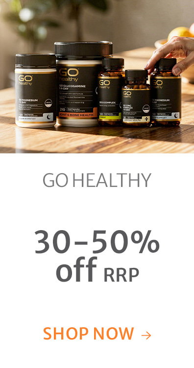 30-50% off RRP on GO Healthy