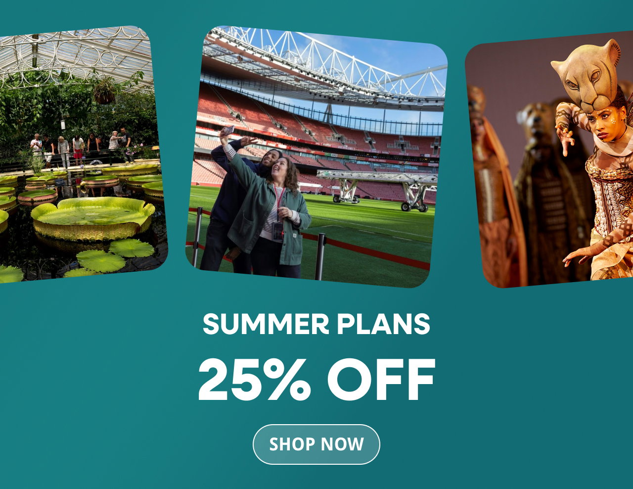 Summer plans. 25% off