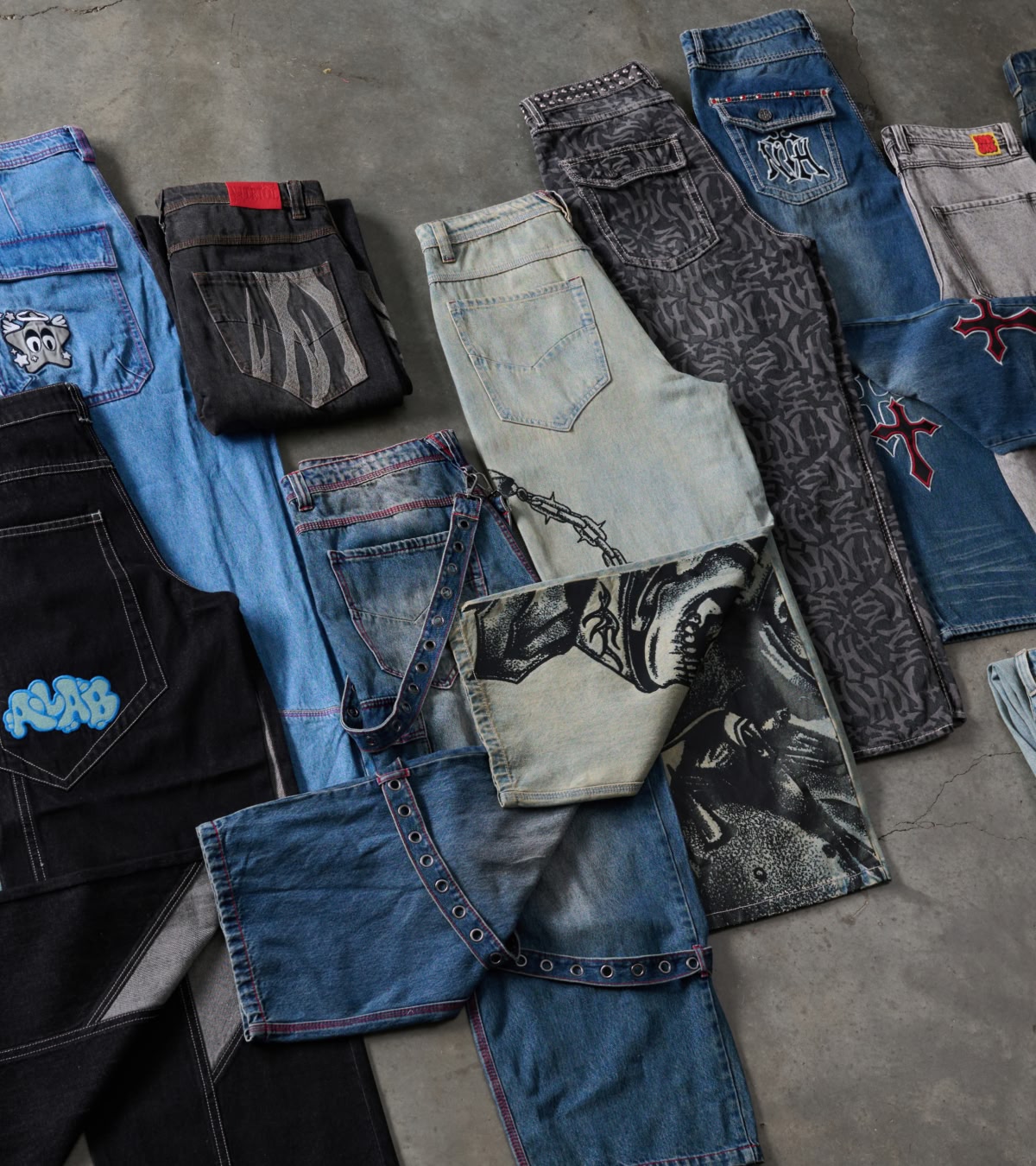 Shop men's jeans, including denim from Vitriol and Empyre
