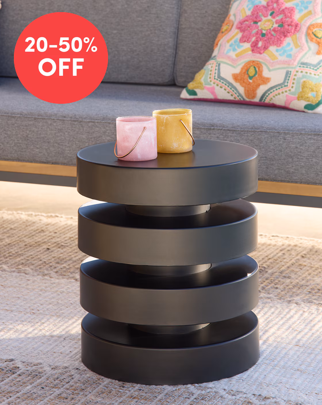20-50%
OFF Accent Tables