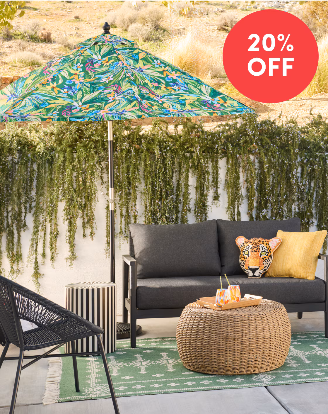 20%
OFF Umbrellas