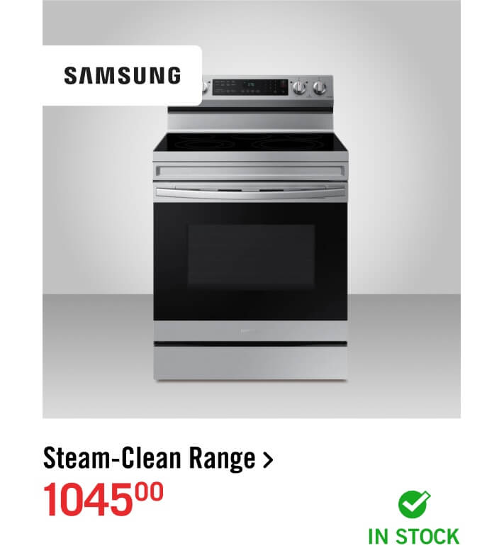 Steam-Clean Range.