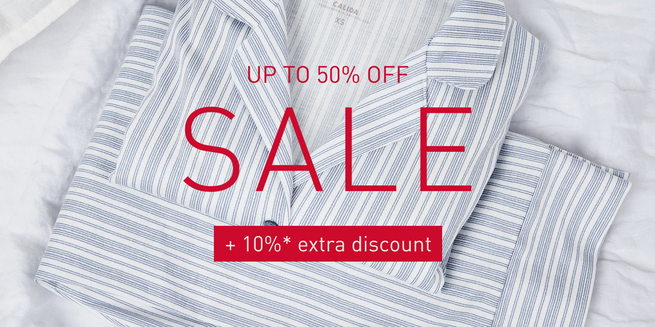 Up to 50% in the Summer Sale + 10%* extra discount