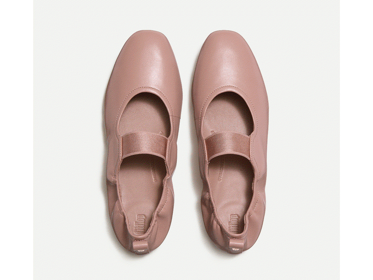 DELICATO Poise Leather Mary Janes