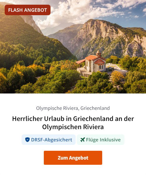 Herrlicher Urlaub in Griechenland an der Olympischen Riviera