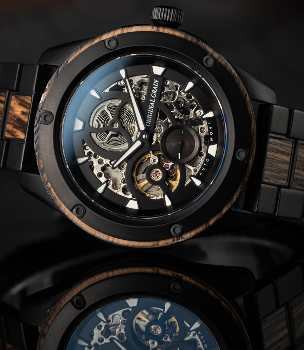 Whiskey Black Rugged 44mm