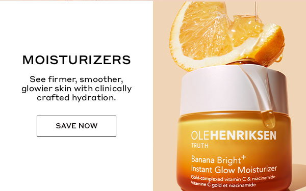 Moisturizers Banner