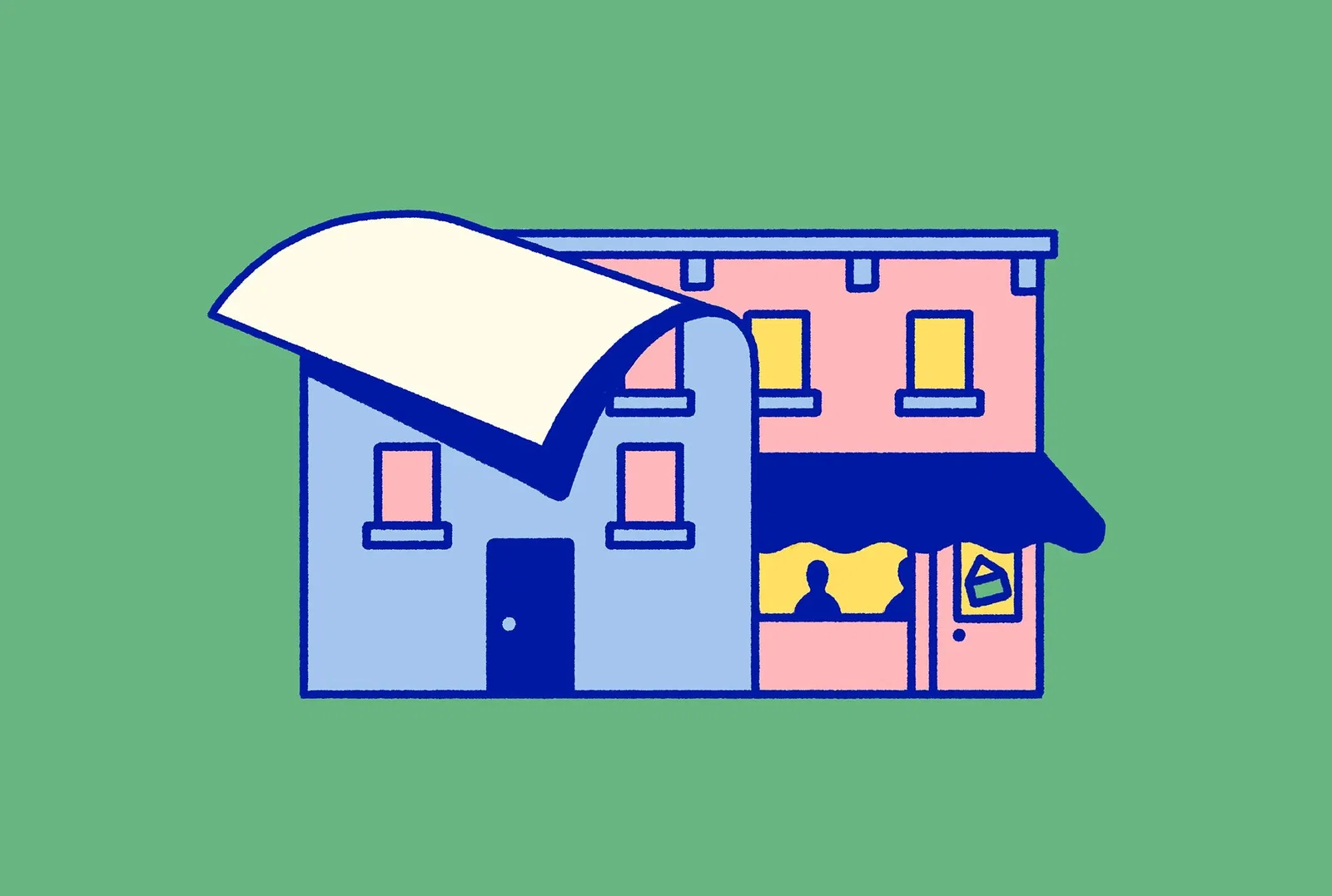 An illustration of a house | Miguel Porlan for Vox