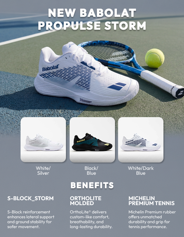 New Babolat Propulse Storm