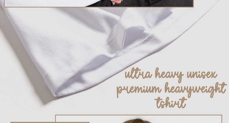 ultra heavy unisex premium heavyweight tshirt