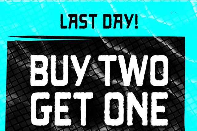 Last Day! Buy Two Get One Free Almost Everything. Use the code HTDEAL at checkout. Shop now