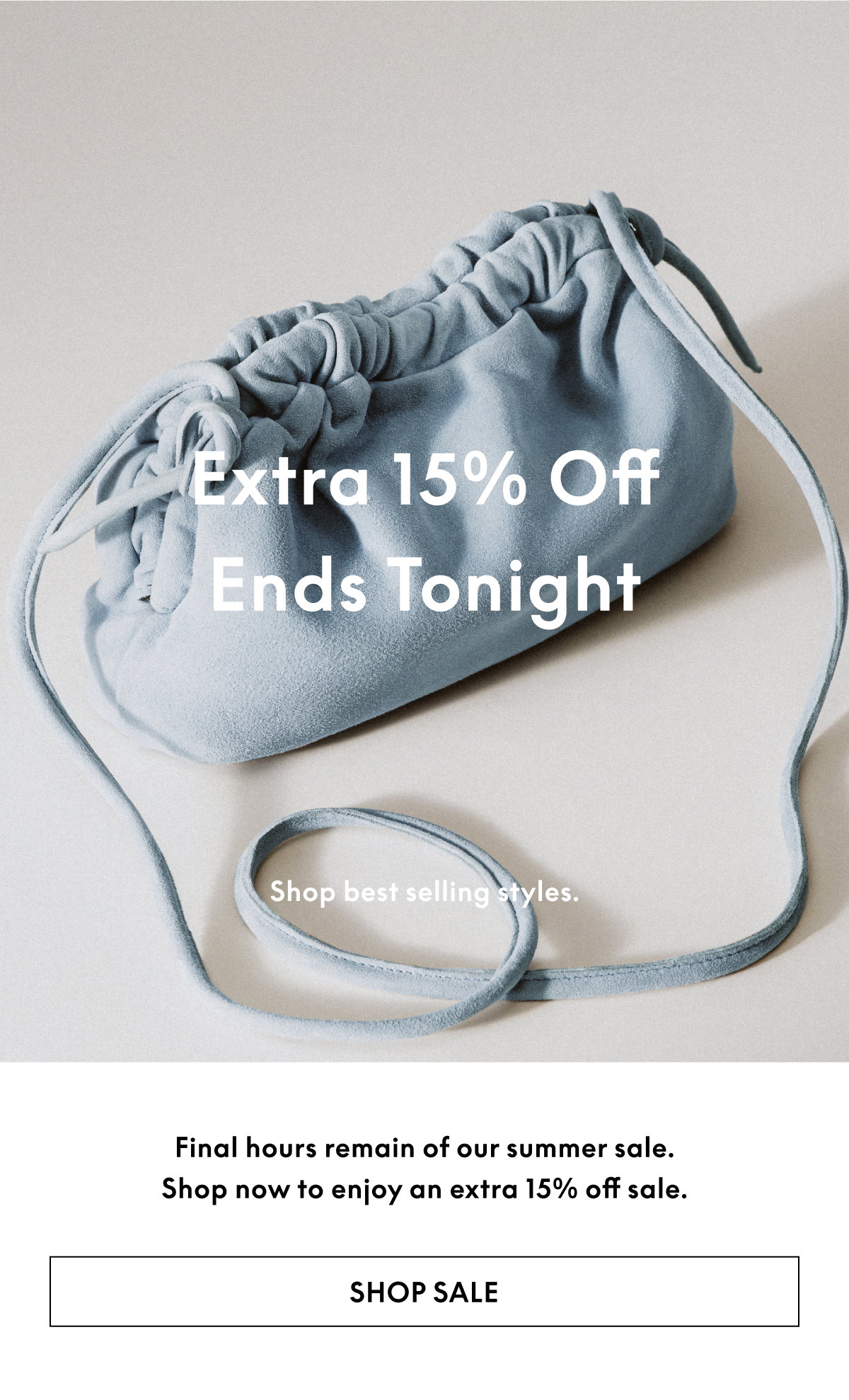 Final hours remain of our summer sale