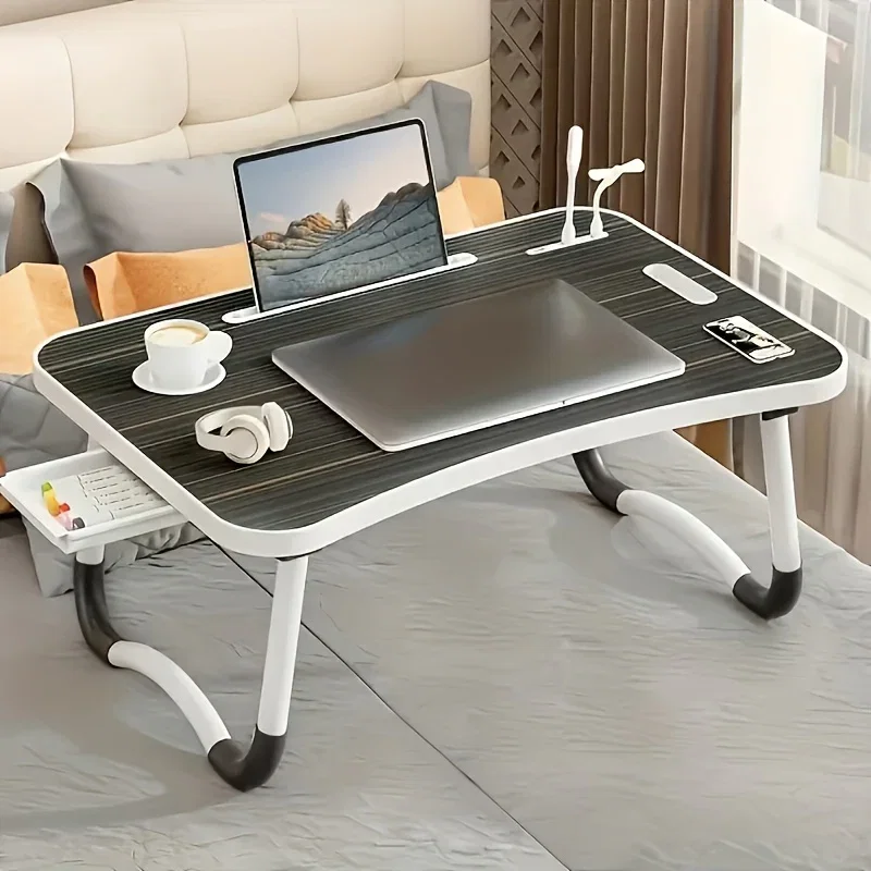 Image of Portable Foldable Laptop Bed Table