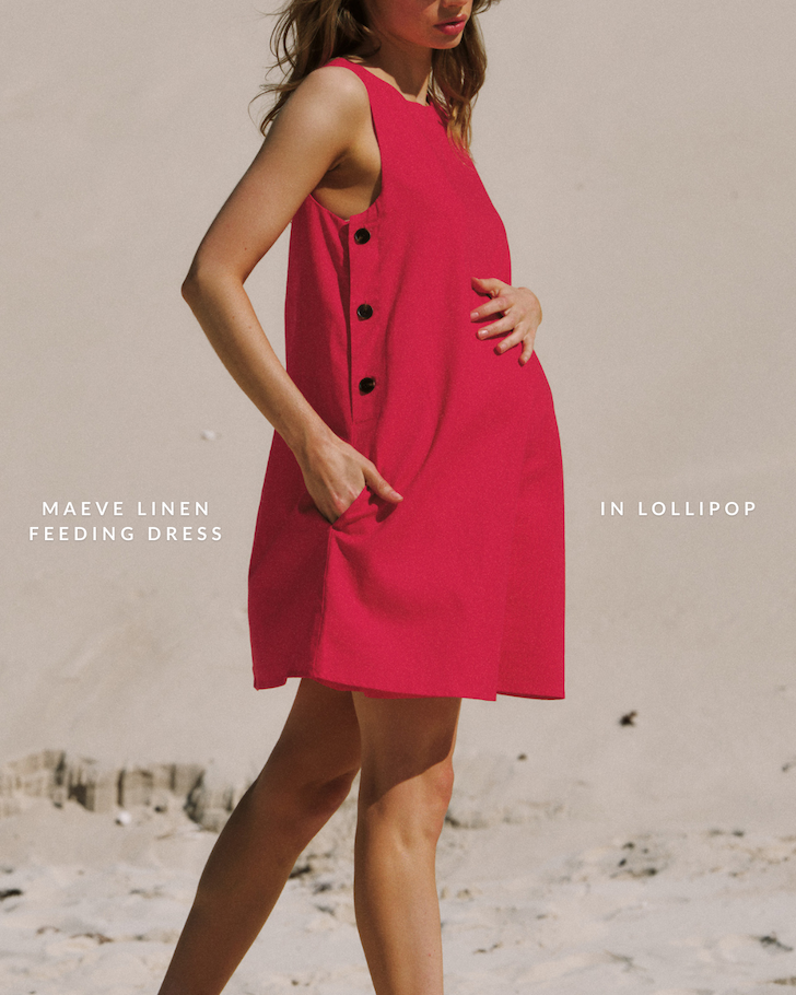 Maeve Linen Feeding Dress