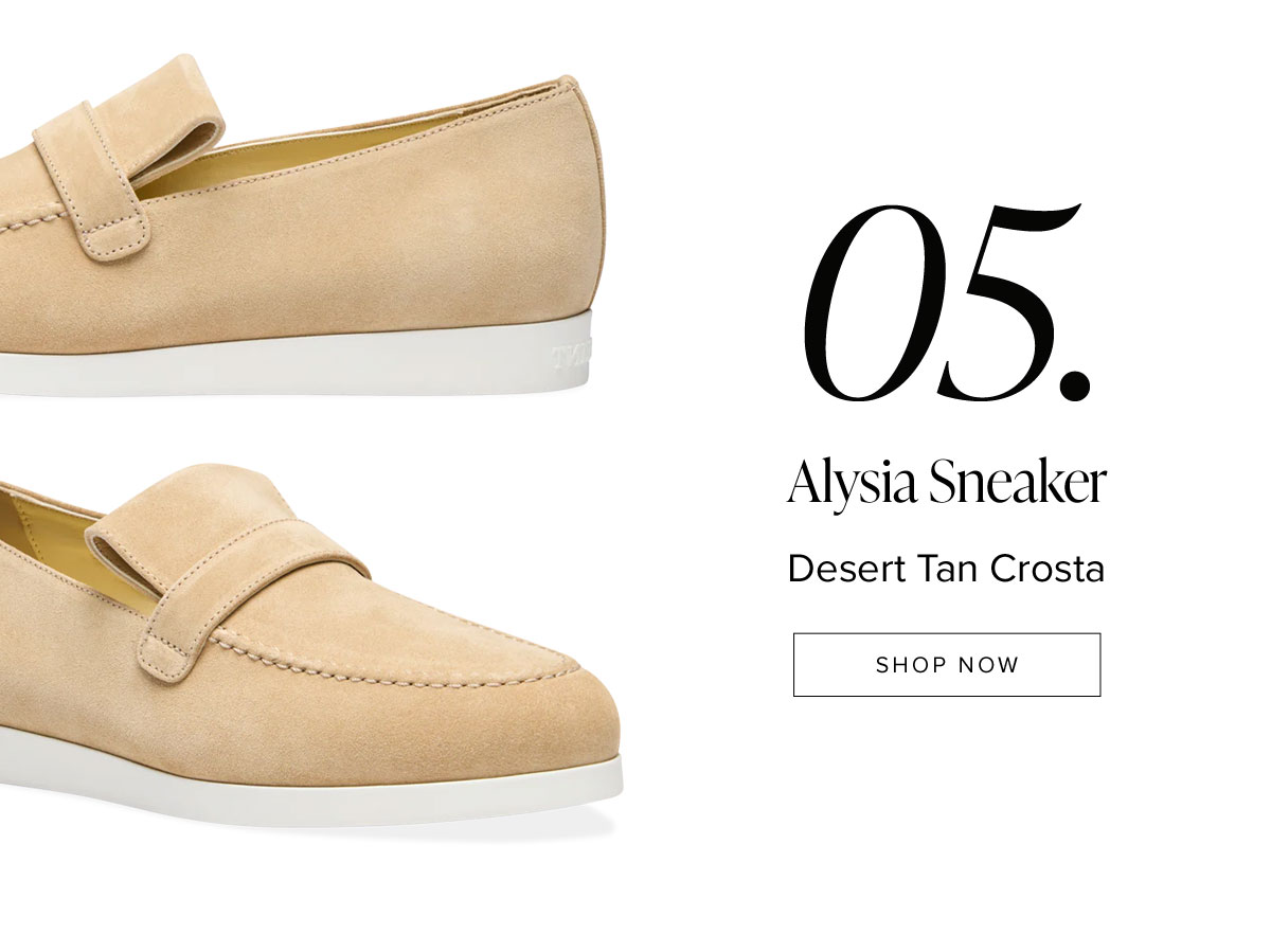 Alysia Sneaker: Desert Tan Crosta