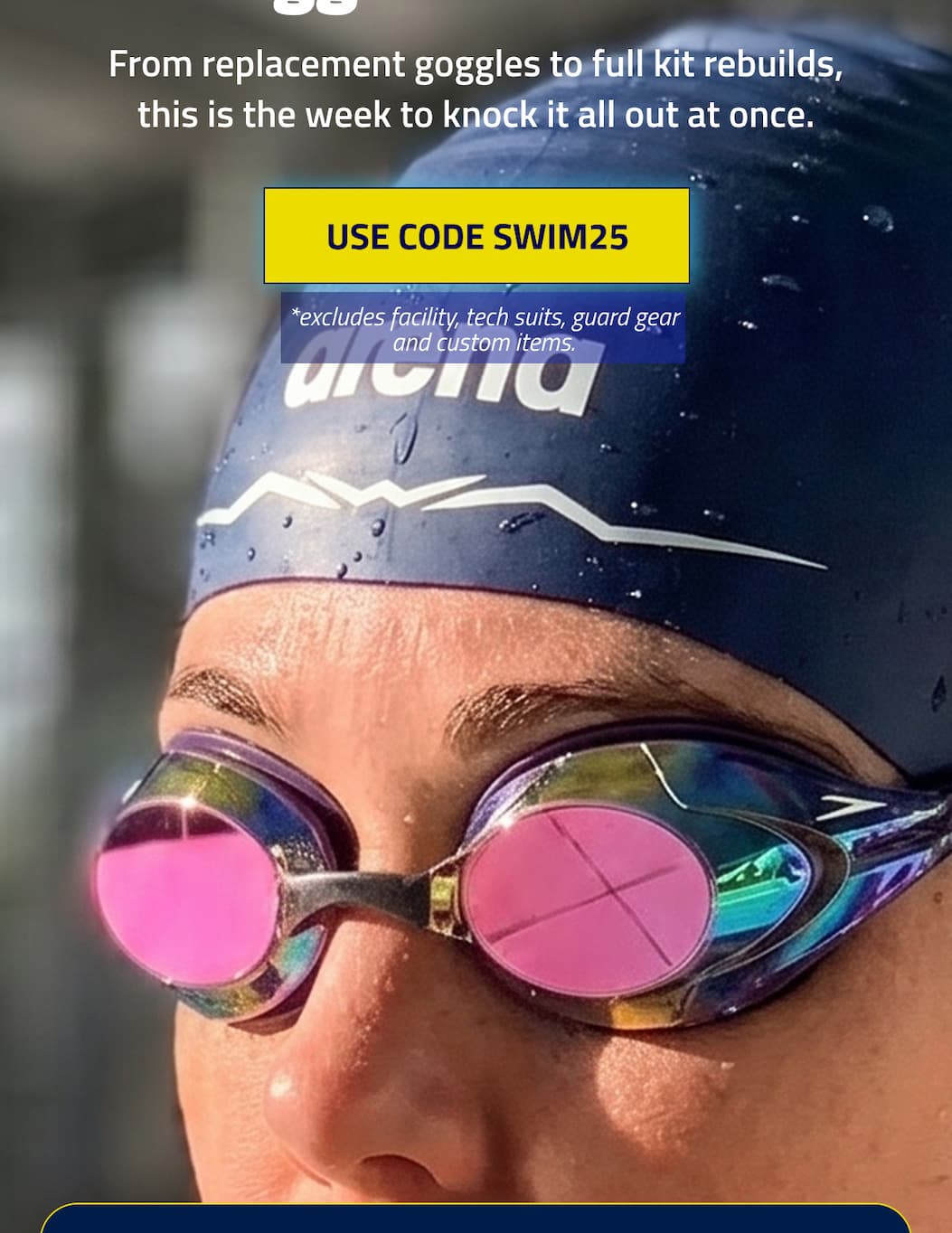 From replacement goggles to full kit rebuilds, this is the week to knock it all out at once. Shop the sale