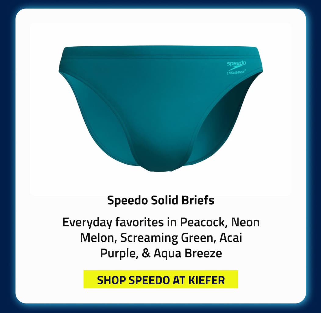 Speedo Solid Lookout Swim Shorts & Volley Everyday family favorites in Peacoat, Polar Blue, Hyper Teal, Night Watch shop speedo at kiefer