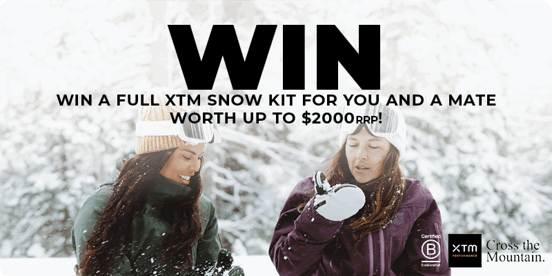 Win a full xtm snow kit for you and a mate worth up to $2000rrp