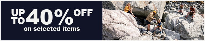 Camp Accessories to 40% off on selected items