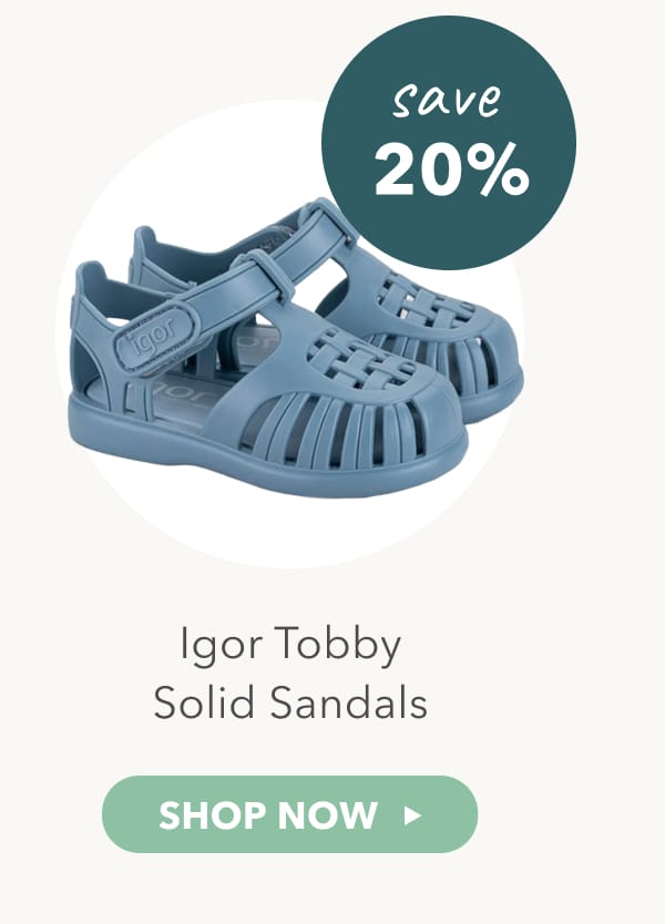 Igor Tobby Solid Sandals 