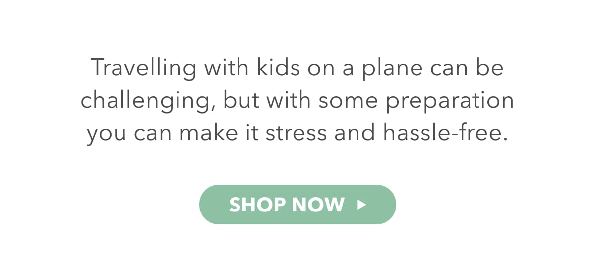 Travelling with kids on a plane can be challenging, ut with some preperation you can make it stress and hassle-free. 