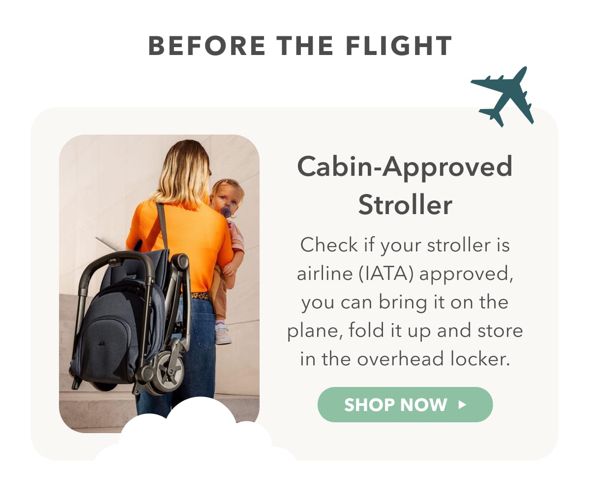 Cabin approved stroller 