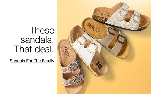 These sandals. That deal. | Sandals For The Family