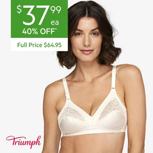 TRIUMPH Kiss Of Cotton Bra