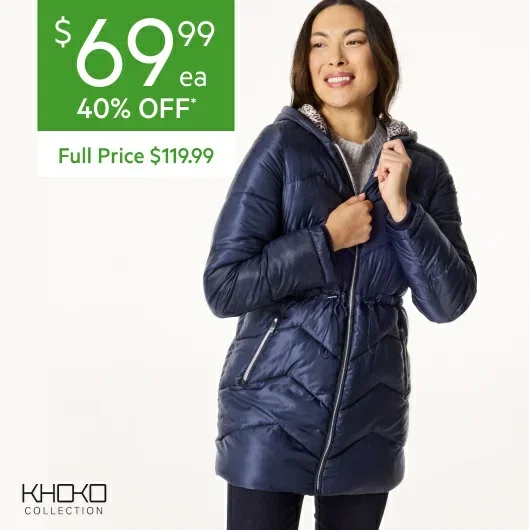 KHOKO Collection Long Puffer