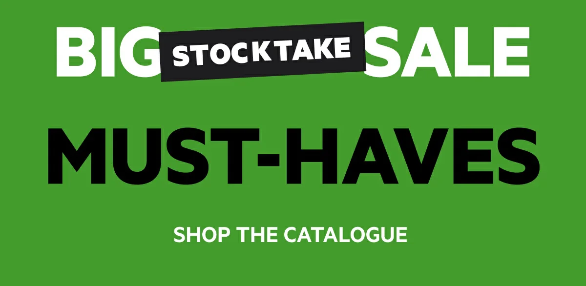 Big Stocktake Sale 