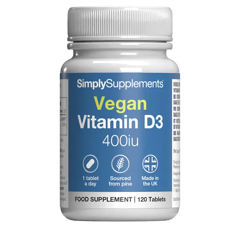 Image of Vegan Vitamin D3 400iu Tablets
