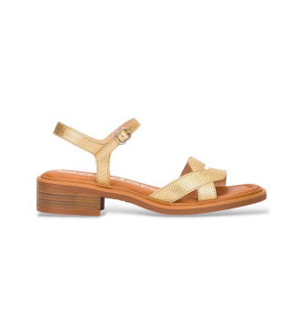 Sandalias Tokat dorado