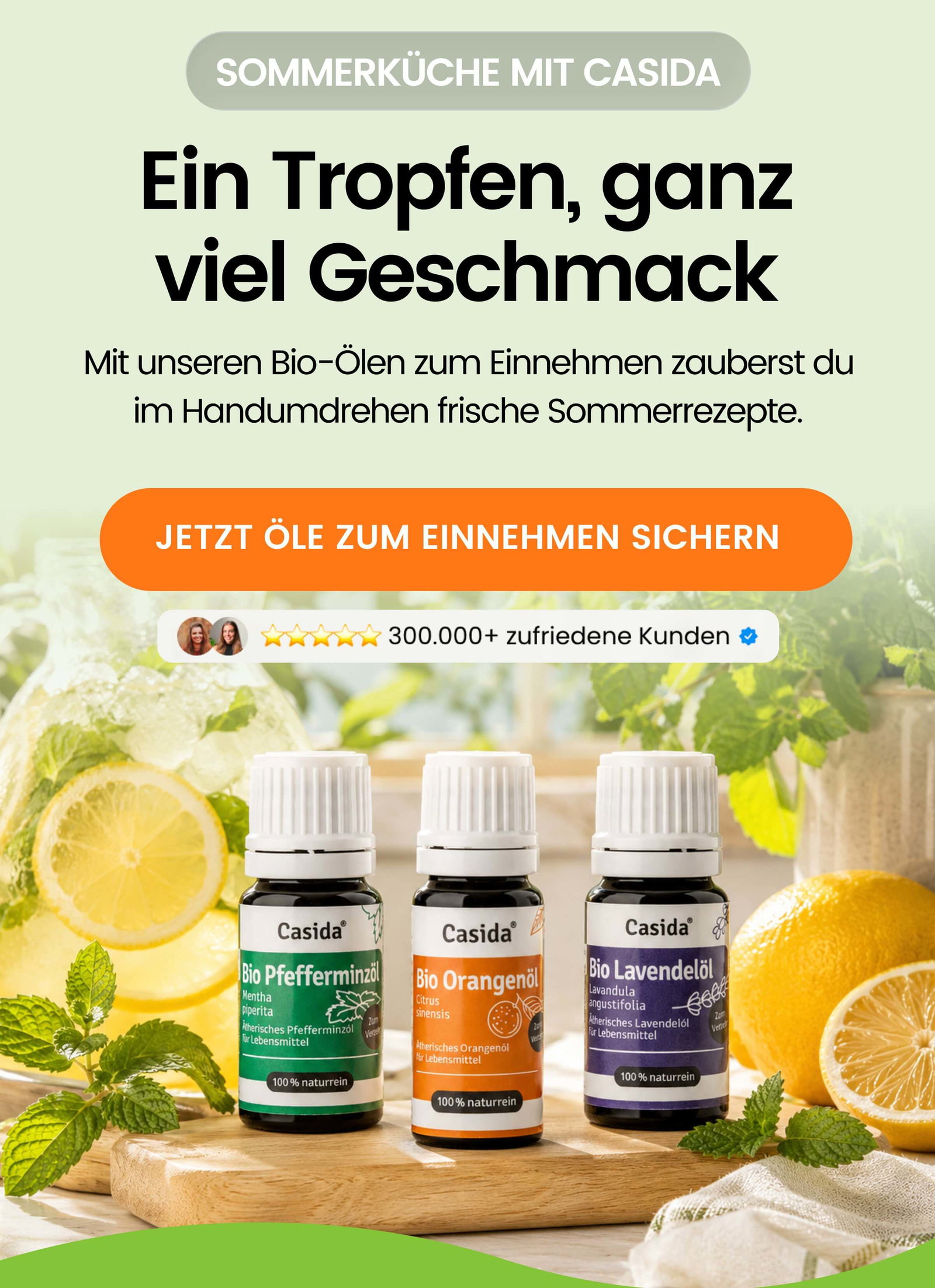 Ein Tropfen, ganz viel Geschmack