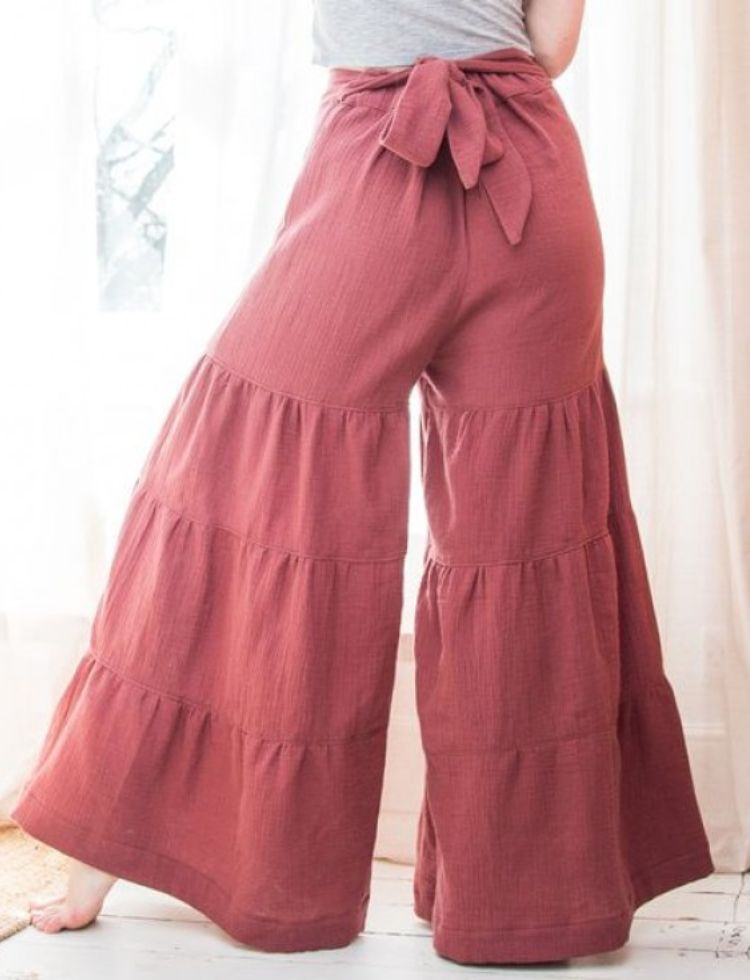 Sewillow Sewing Pattern The Saracoco Tiered Culottes (PDF)