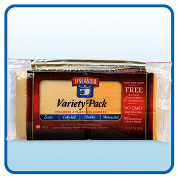 Finlandia Premium Cheese Slices, 2 lbs