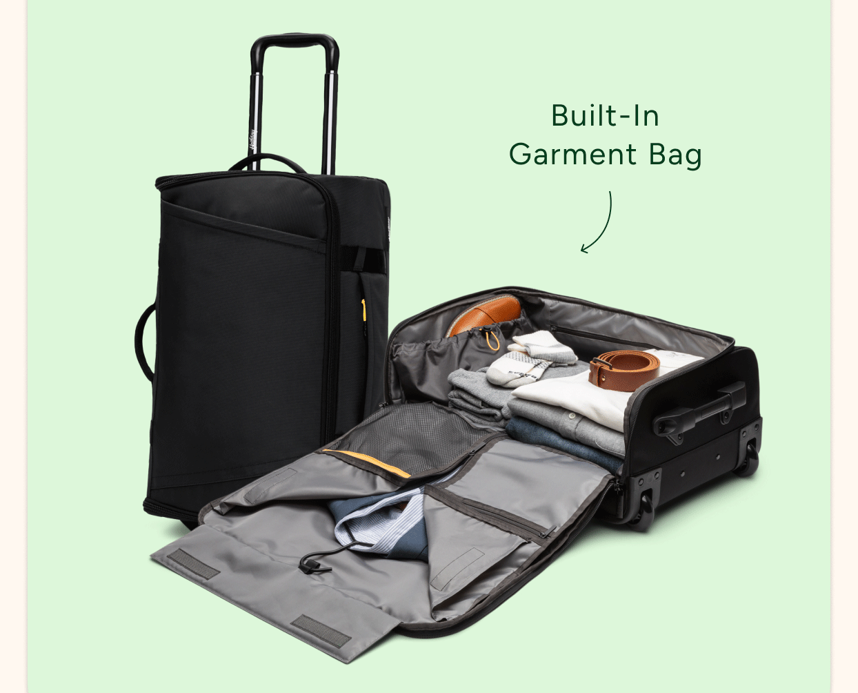 Built-In Garment Bag