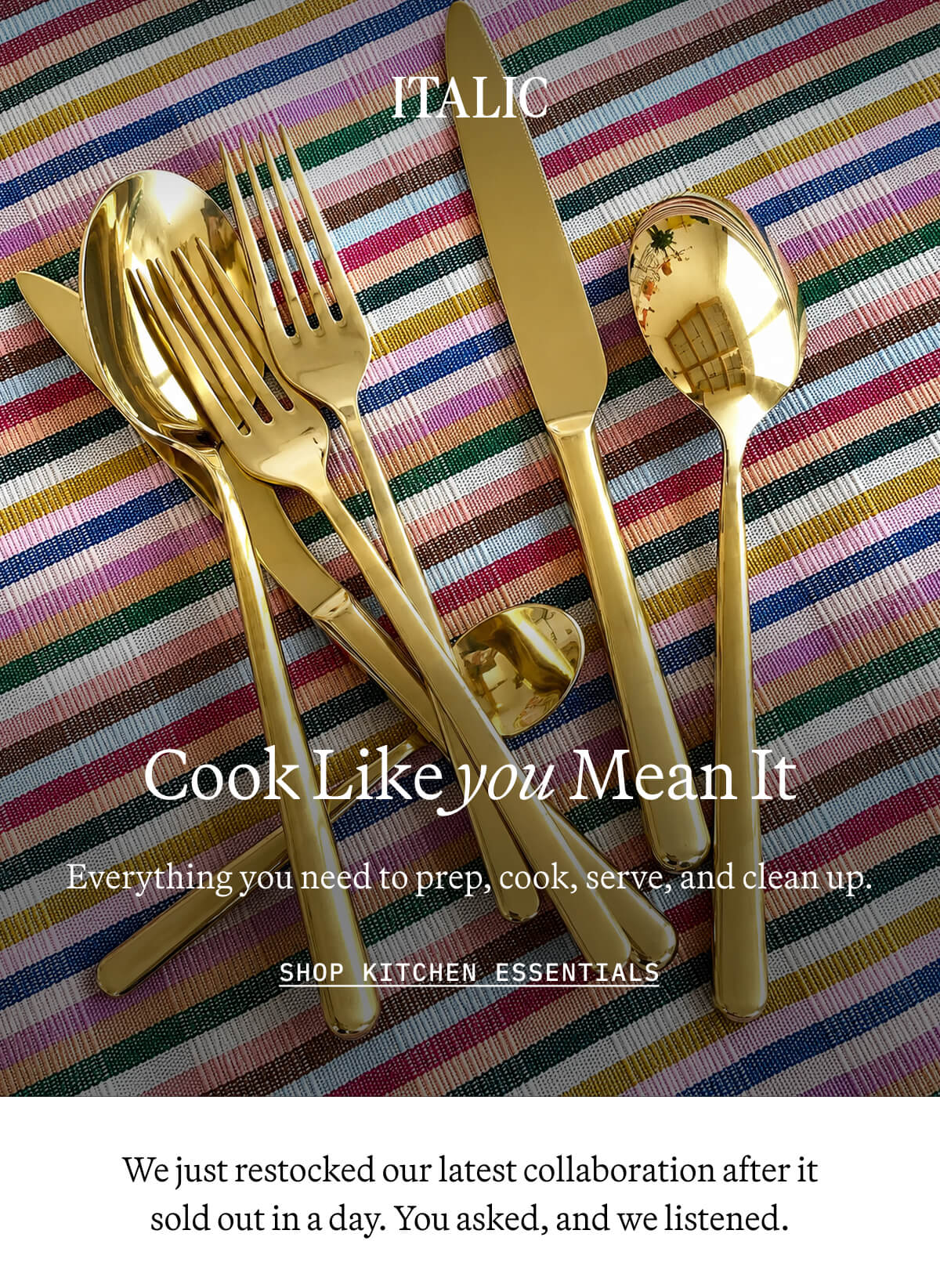 ITALIC | Cook like you mean it