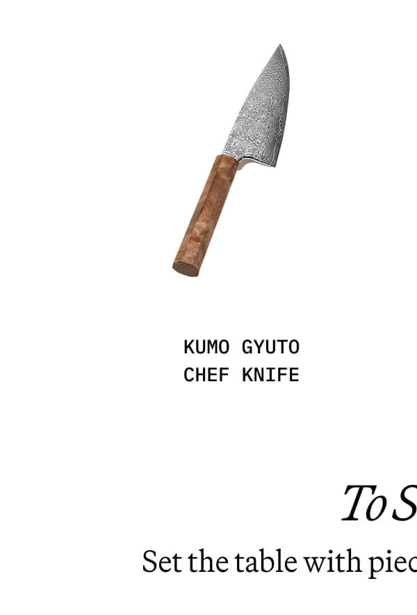 Kumo Gyuto Chef Knife