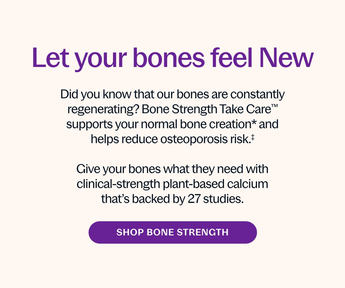 Let your bones feel New