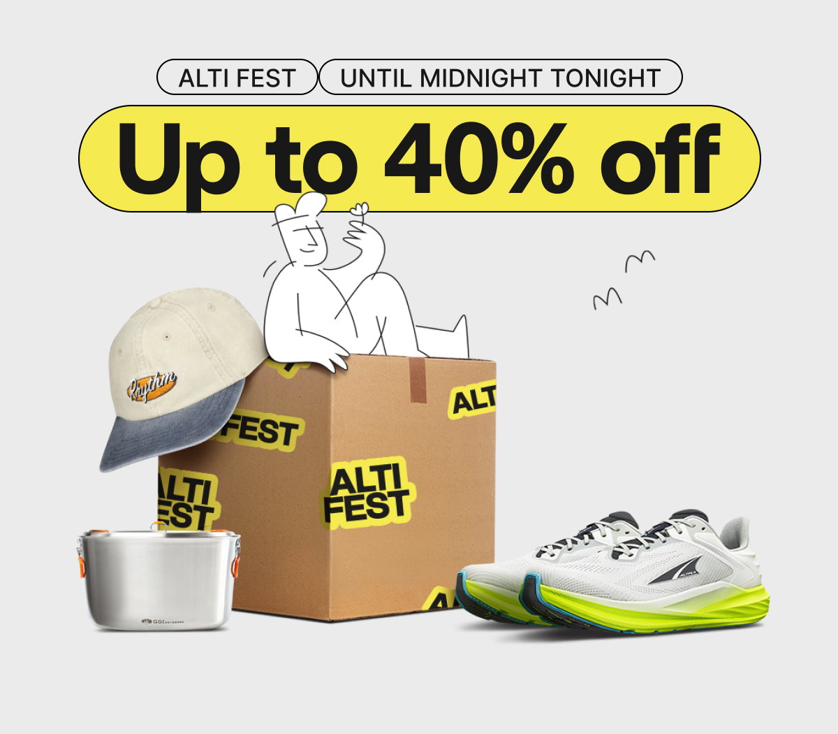 Alti Fest | Up to 40% off. Until tonight.