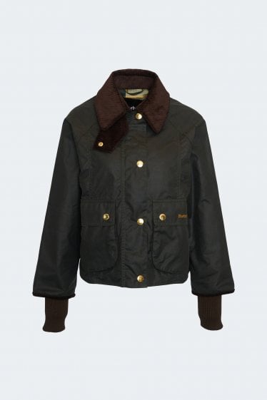 WOMENS CROPPED BEADNELL WAXJACKET