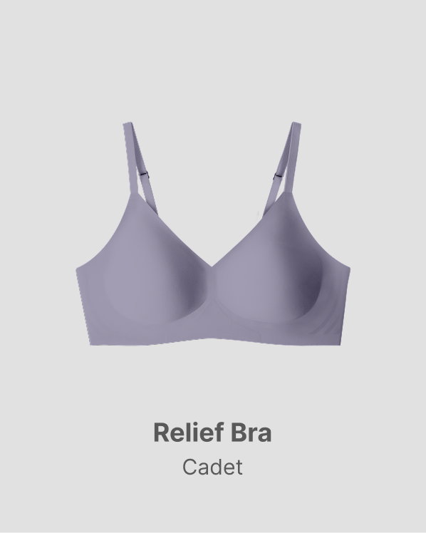 Relief Bra in Cadet
